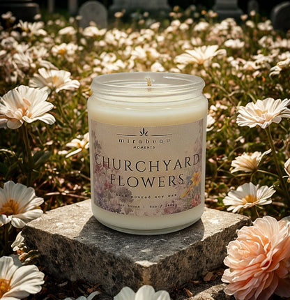 Churchyard Flowers Soy Candle