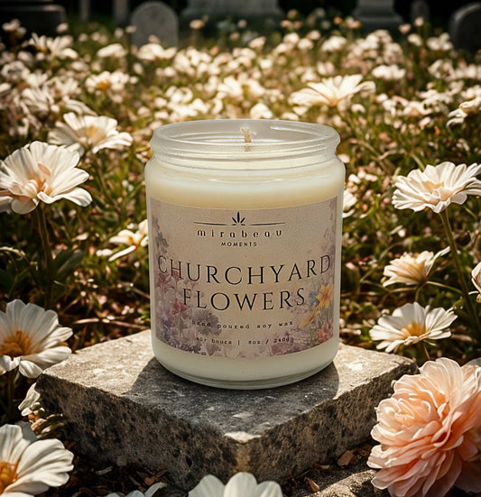 Churchyard Flowers Soy Candle